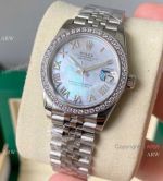 Swiss Copy Rolex 31 mm Datejust MOP Dial with Roman Jubilee Bracelet